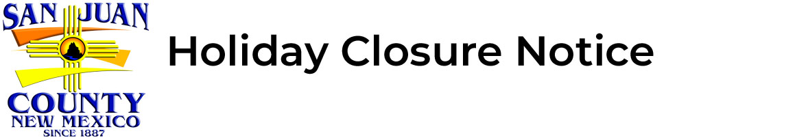 Holiday closure-web header